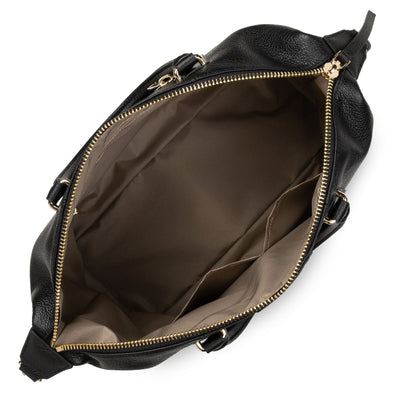 sac cabas épaule - dune #couleur_noir