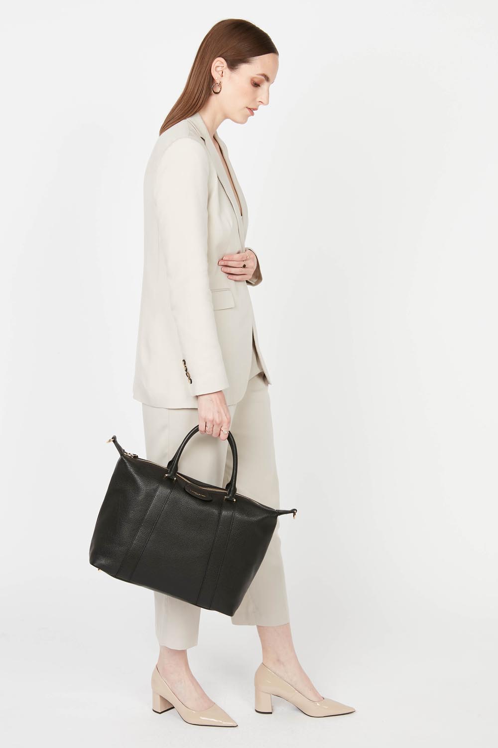 sac cabas épaule - dune #couleur_noir