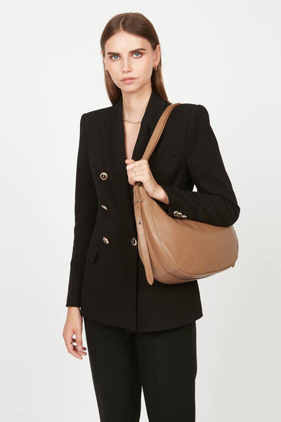 grand sac hobo - dune #couleur_camel