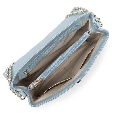 grand sac trotteur - soft matelassé #couleur_bleu-cendre
