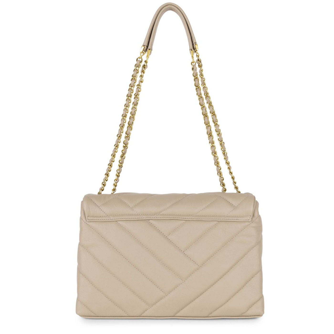 grand sac trotteur - soft matelassé #couleur_galet