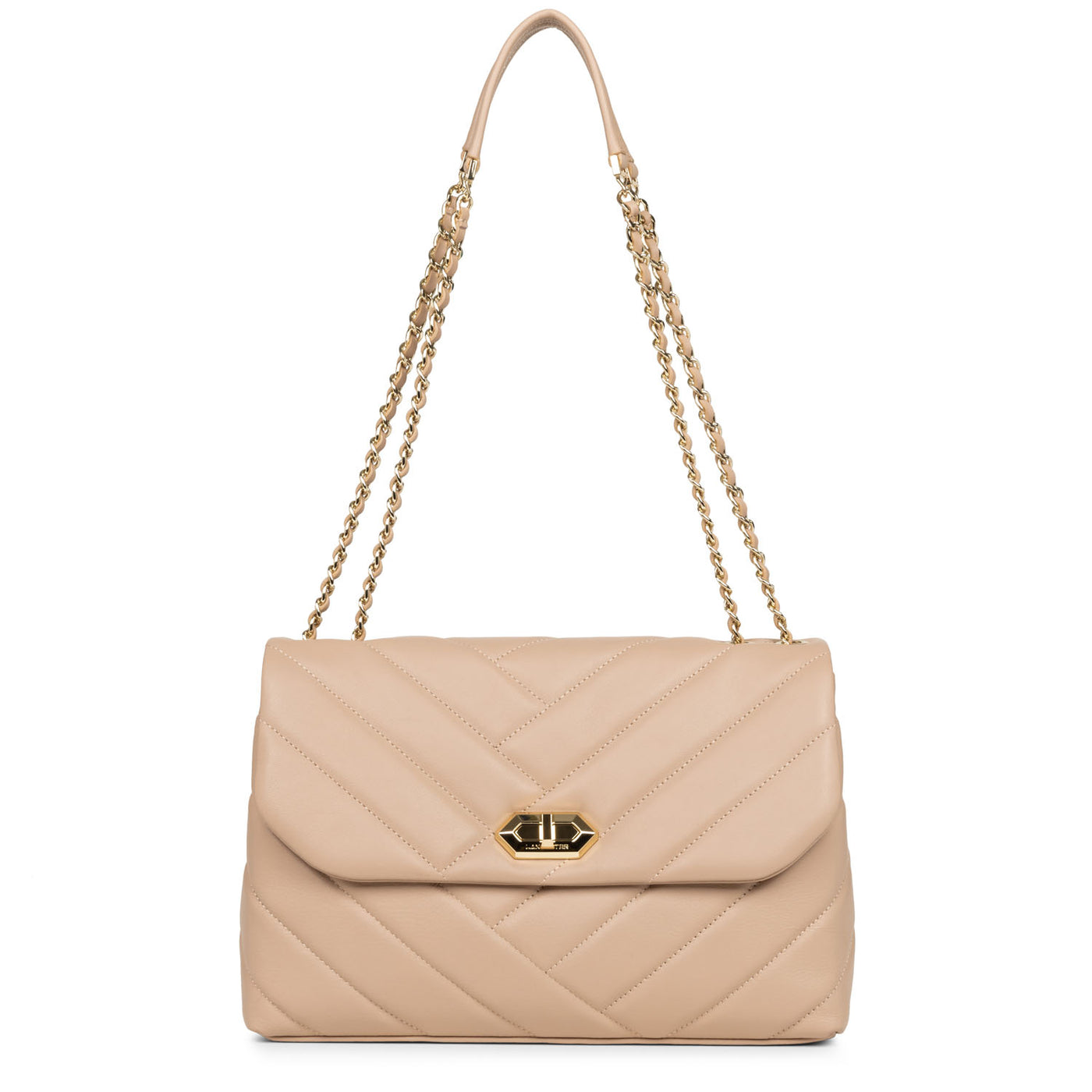 grand sac trotteur - soft matelassé #couleur_poudre