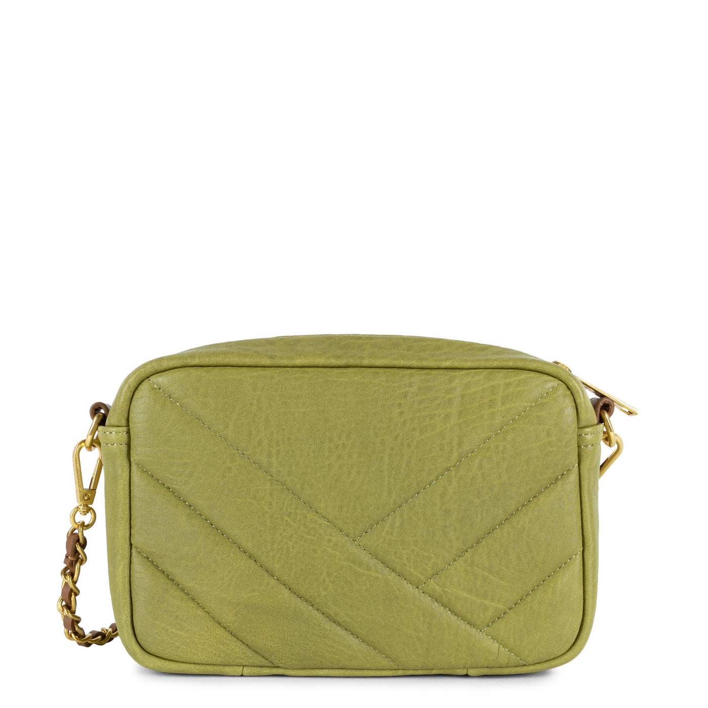 petit sac trotteur - wild matelassé #couleur_anis