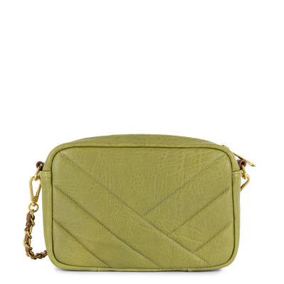 petit sac trotteur - wild matelassé #couleur_anis