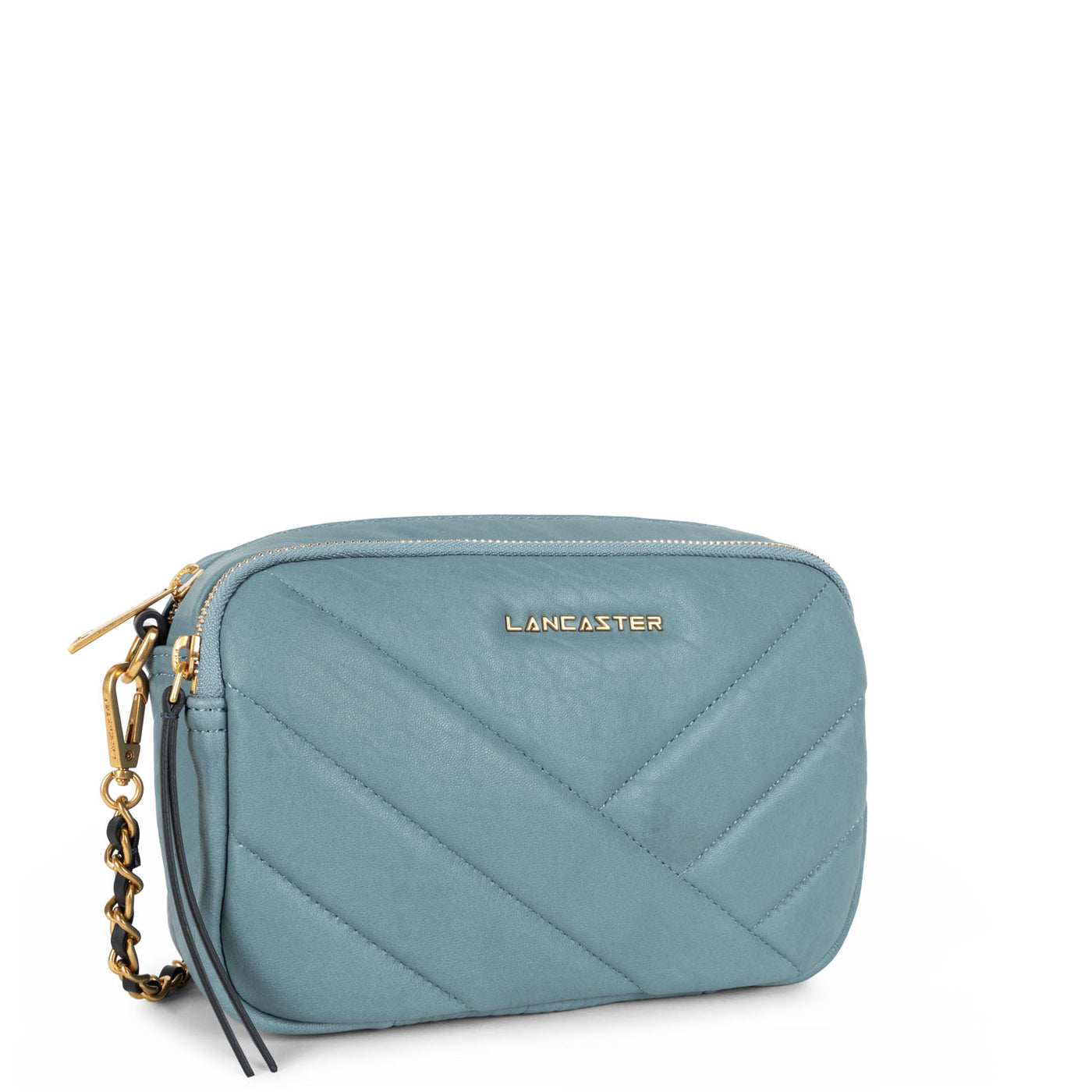 petit sac trotteur - wild matelassé #couleur_bleu-cendre