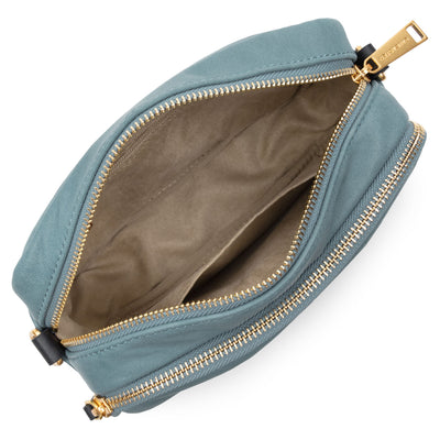 petit sac trotteur - wild matelassé #couleur_bleu-cendre
