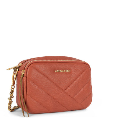 petit sac trotteur - wild matelassé #couleur_corail