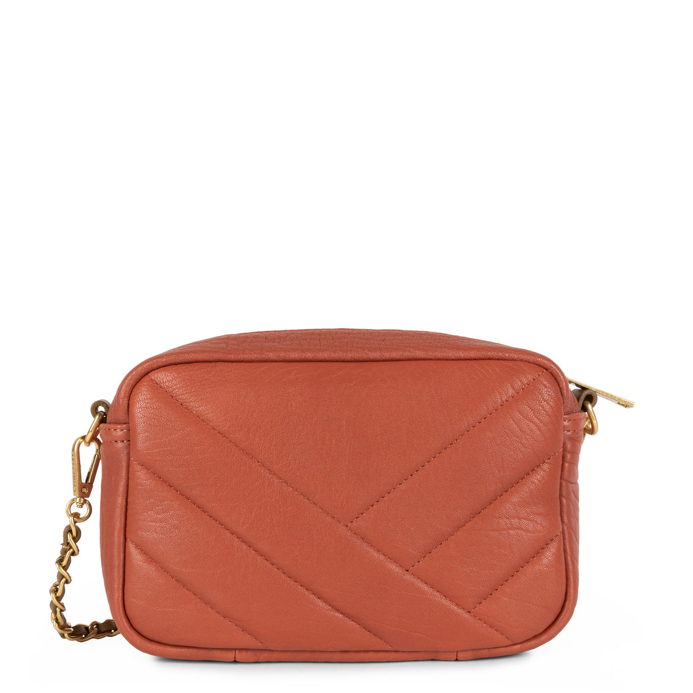 petit sac trotteur - wild matelassé #couleur_corail