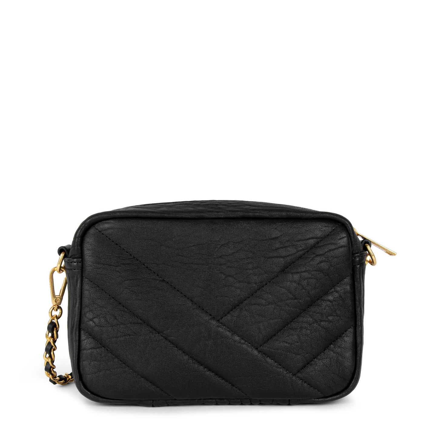 petit sac trotteur - wild matelassé #couleur_noir
