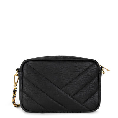 petit sac trotteur - wild matelassé #couleur_noir