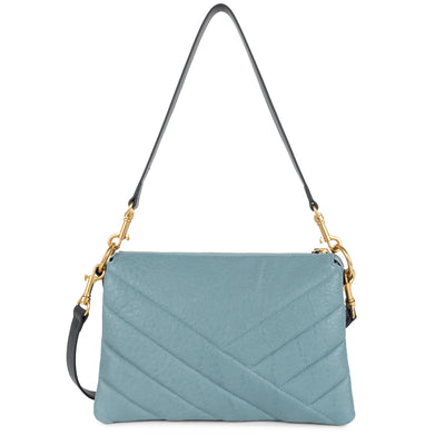 pochette - wild matelassé #couleur_bleu-cendre