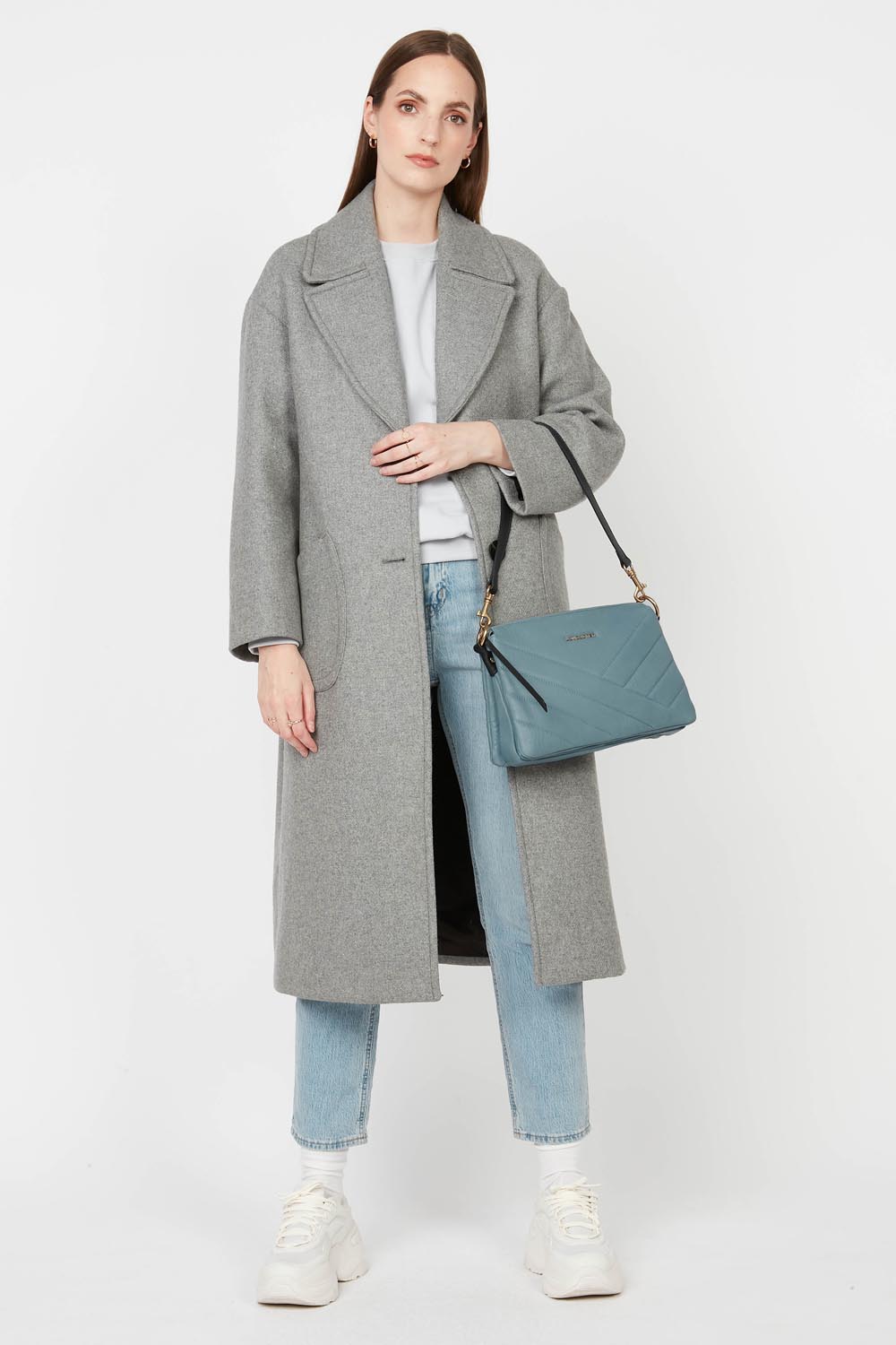 pochette - wild matelassé #couleur_bleu-cendre