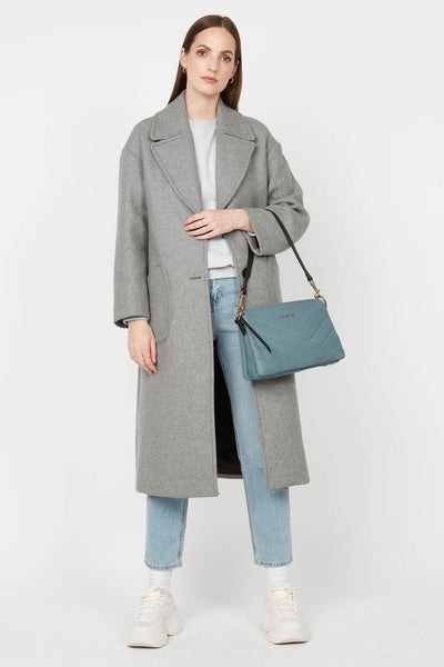 pochette - wild matelassé #couleur_bleu-cendre