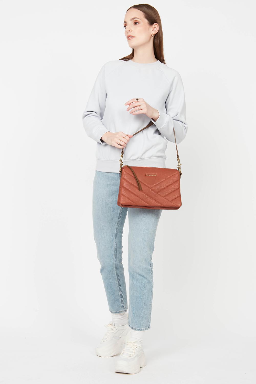 pochette - wild matelassé #couleur_corail