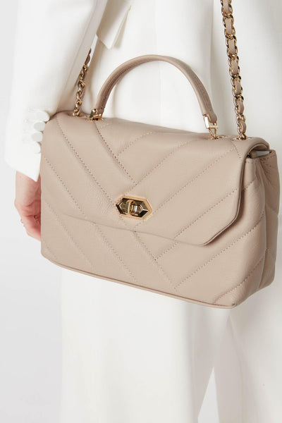 sac trotteur - soft matelassé #couleur_beige