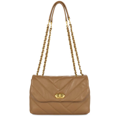 sac trotteur - soft matelassé #couleur_camel