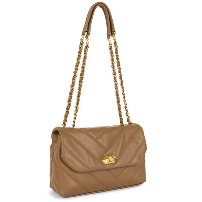 sac trotteur - soft matelassé #couleur_camel