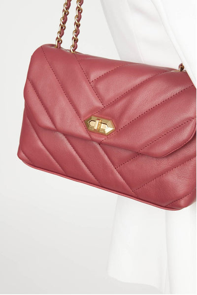 sac trotteur - soft matelassé #couleur_framboise