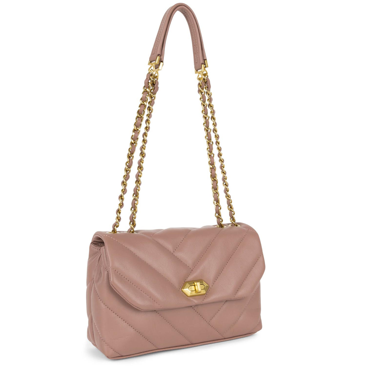 sac trotteur - soft matelassé #couleur_rose-antic