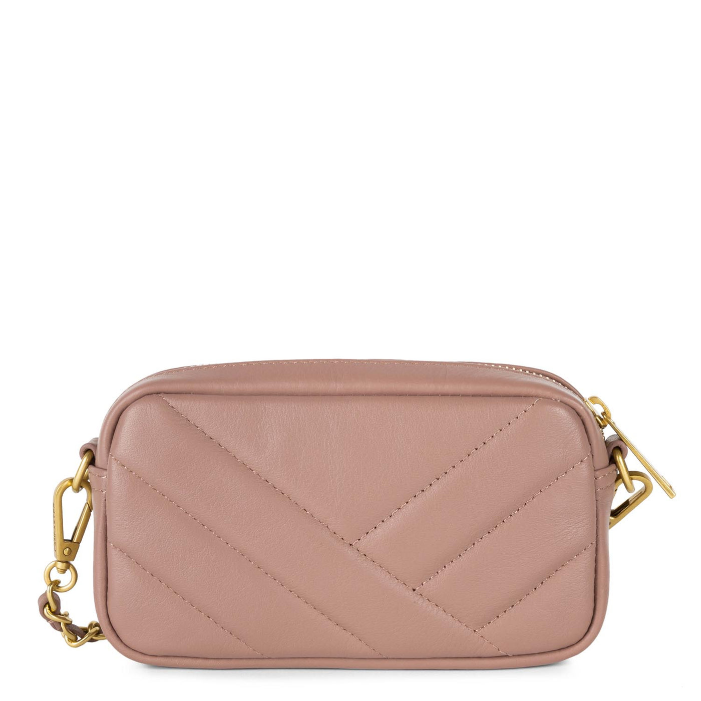 Pochette Bandoulière Matelassée Souple - Dimensions 27x19x8 Cm, Compartiments Zippés, Rangement Téléphone, Style Chic
