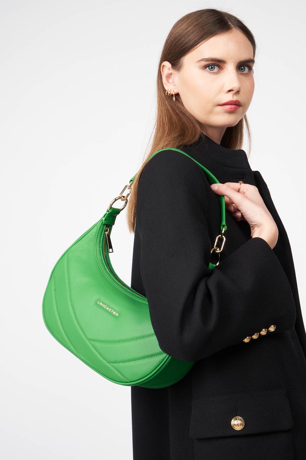 sac hobo - soft matelassé #couleur_vert-colo