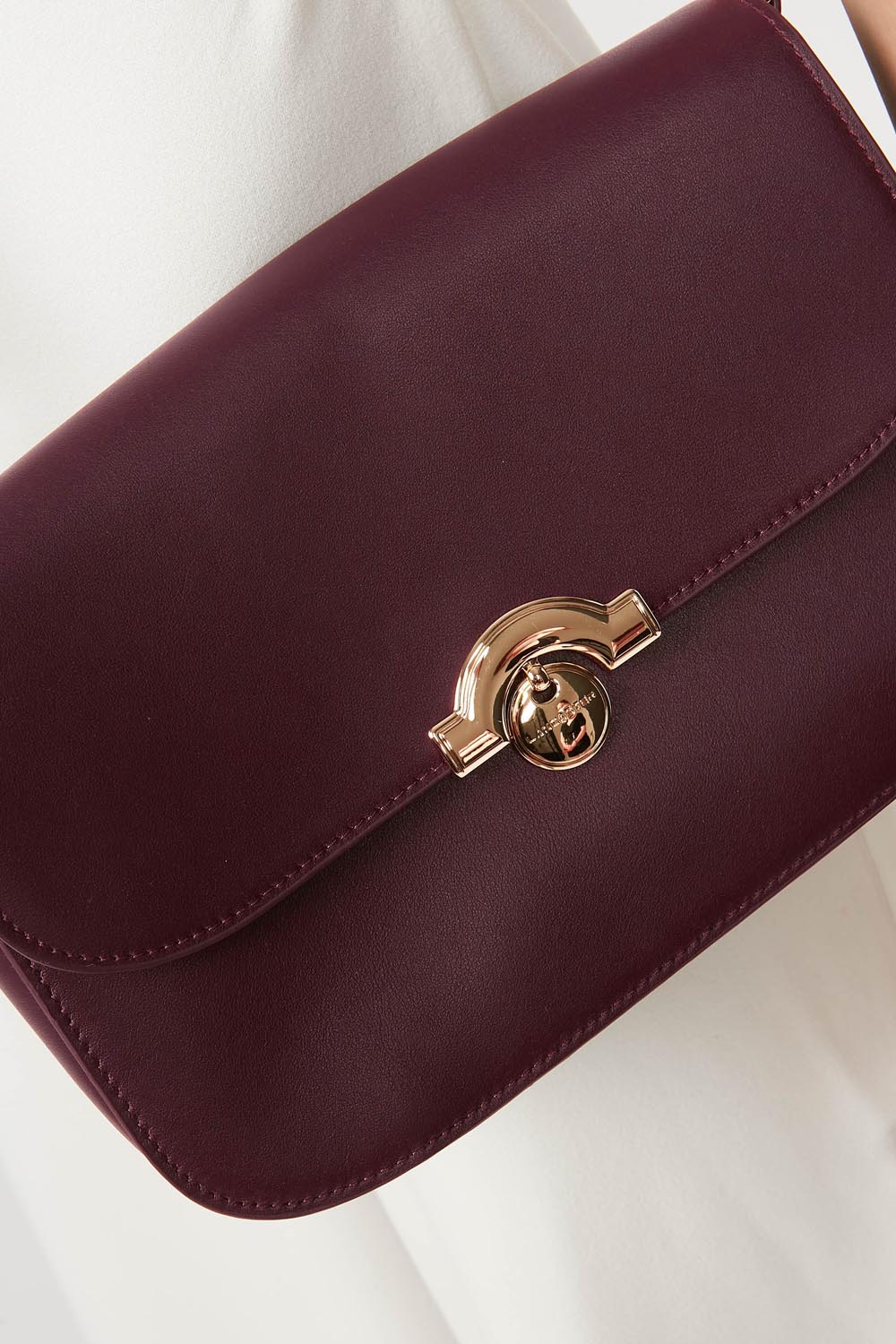 sac trotteur - paris médaille #couleur_bordeaux