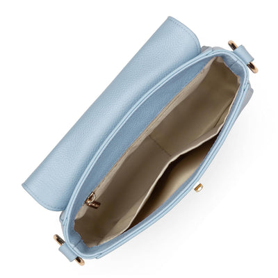 petit sac trotteur - foulonné milano #couleur_bleu-ciel