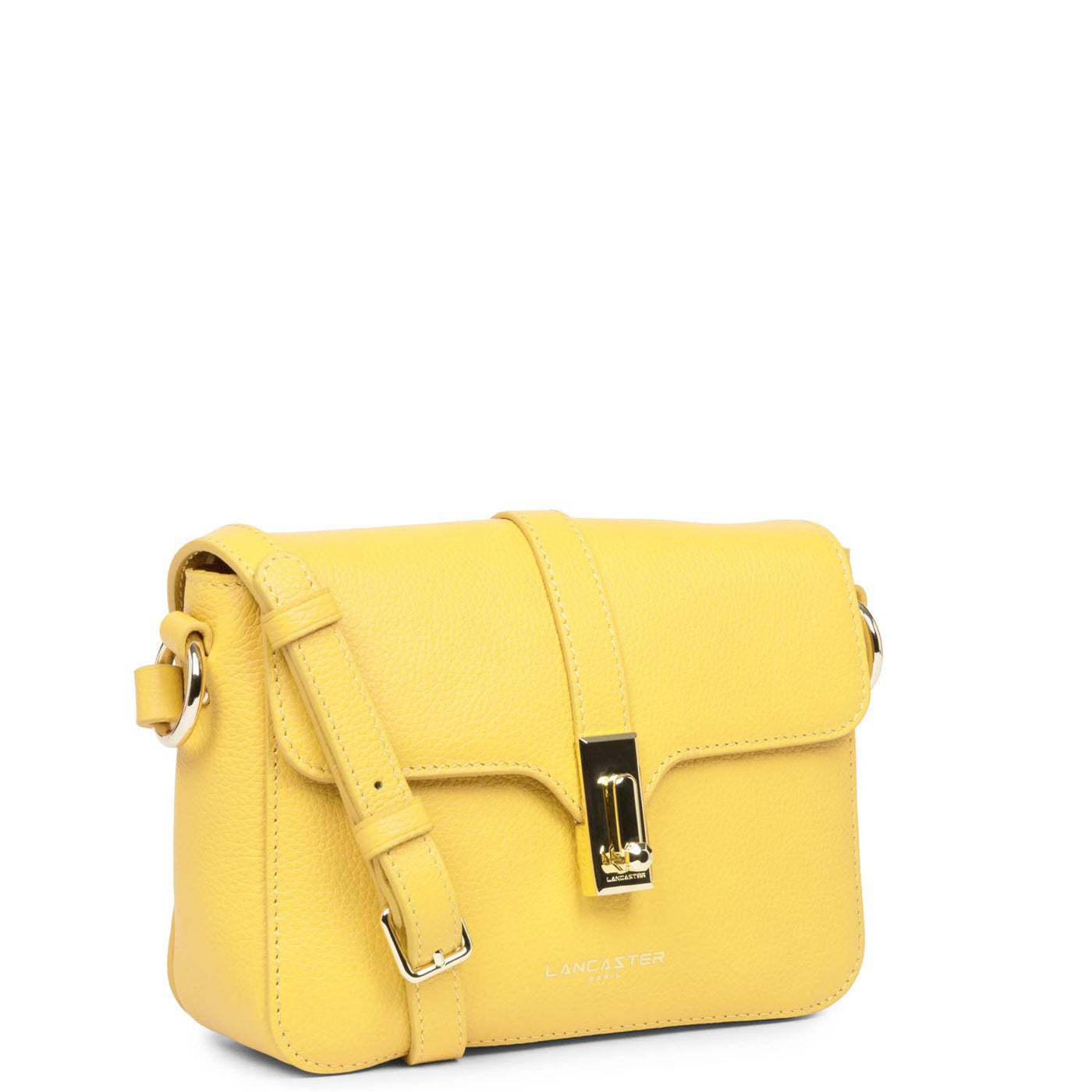 petit sac trotteur - foulonné milano #couleur_jaune