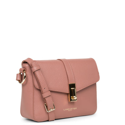 petit sac trotteur - foulonné milano #couleur_rose-cendre