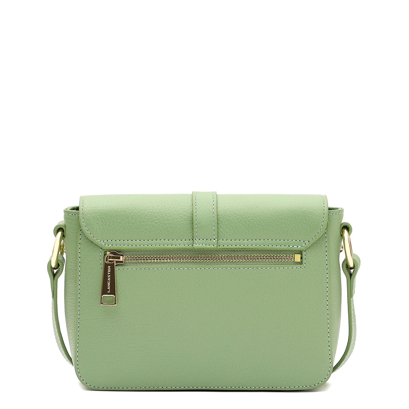 petit sac trotteur - foulonné milano #couleur_vert-amande