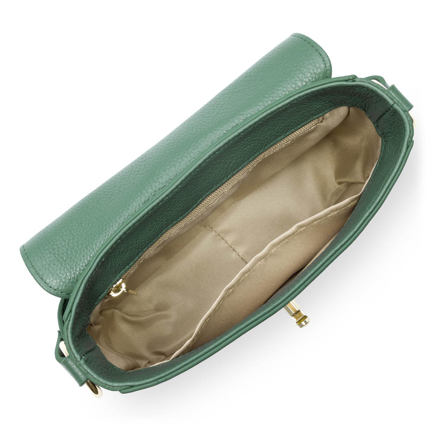 petit sac trotteur - foulonné milano #couleur_vert-fort
