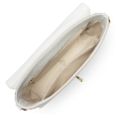sac baguette - foulonné milano #couleur_blanc-cass