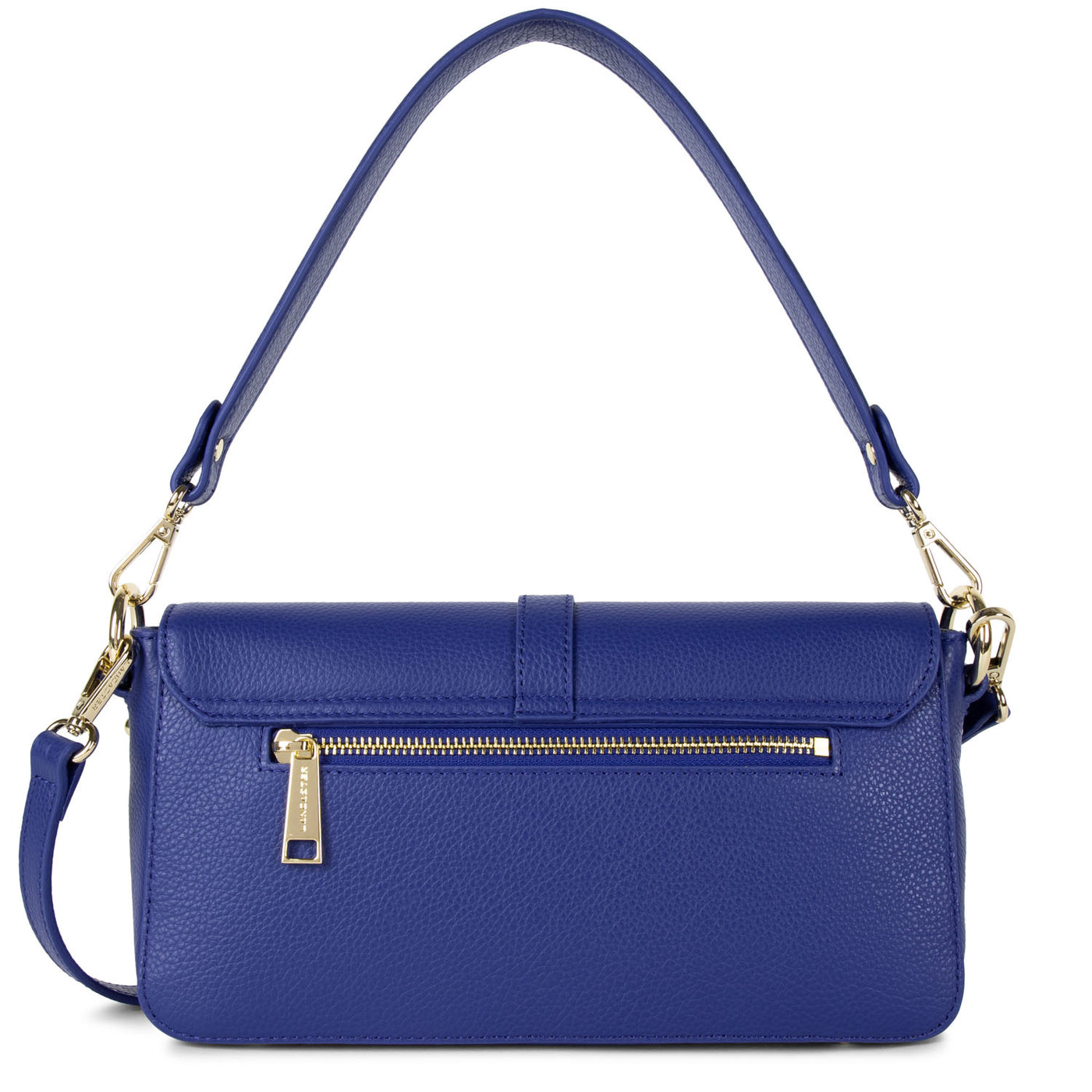 sac baguette - foulonné milano #couleur_bleu-lectrique