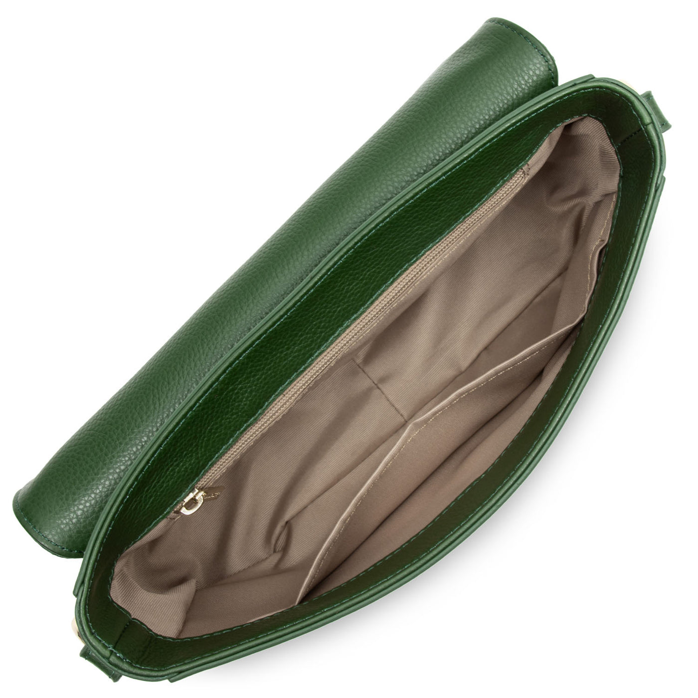 sac baguette - foulonné milano #couleur_vert-pin