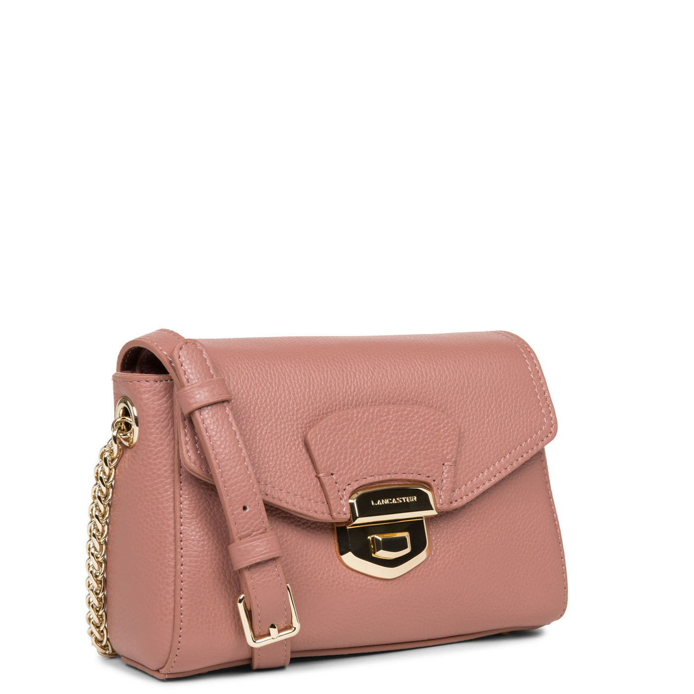 sac trotteur - foulonné milano #couleur_rose-cendre