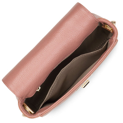 sac trotteur - foulonné milano #couleur_rose-cendre