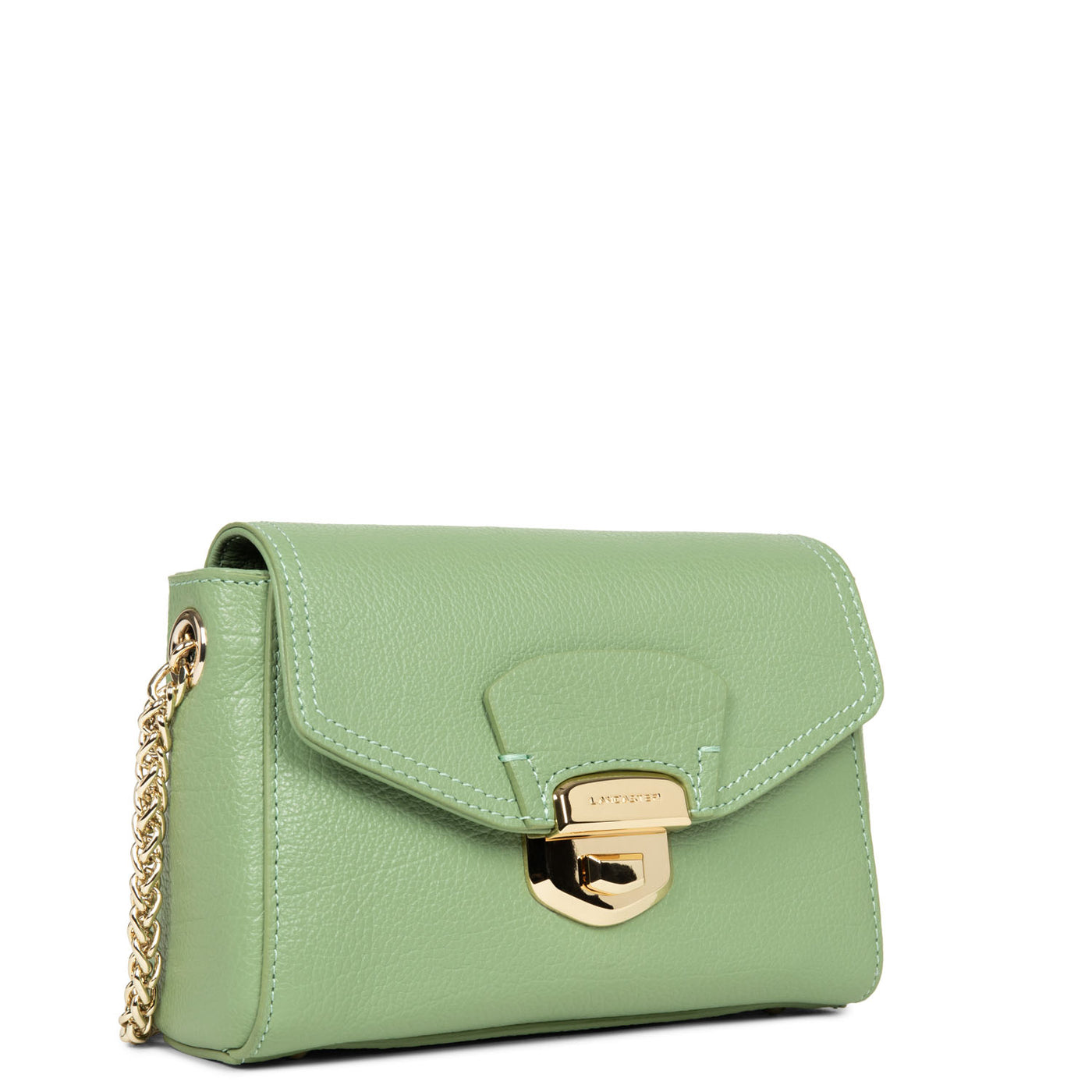 sac trotteur - foulonné milano #couleur_vert-amande