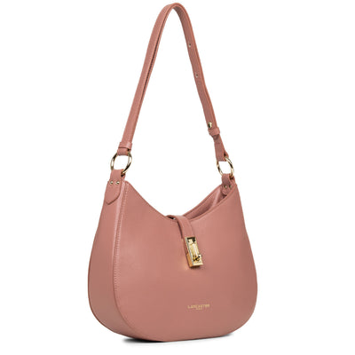 sac besace - foulonné milano #couleur_rose-cendre