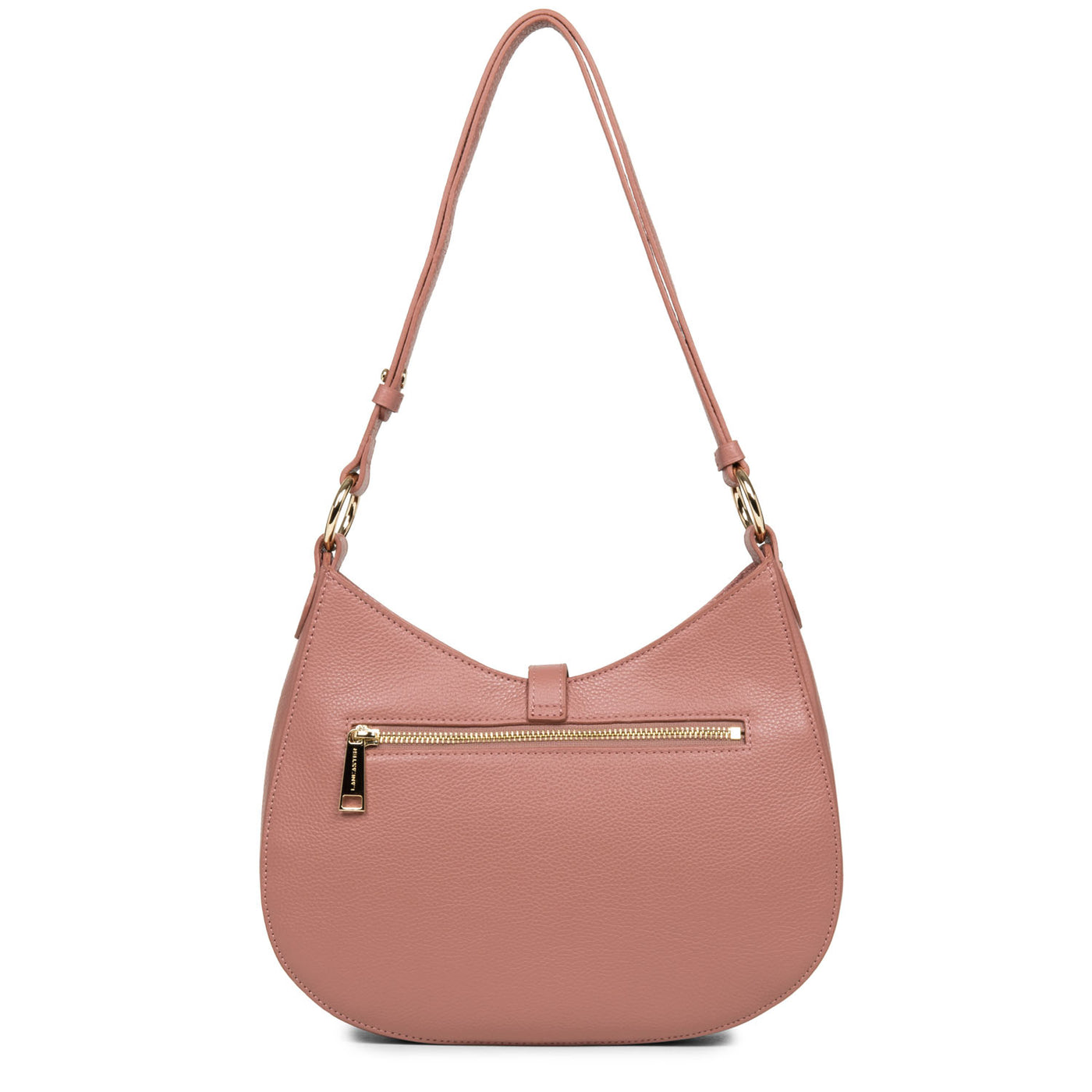 sac besace - foulonné milano #couleur_rose-cendre