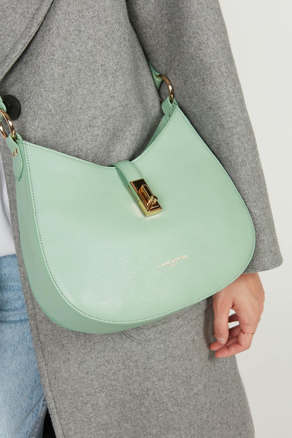 sac besace - foulonné milano #couleur_vert-gris