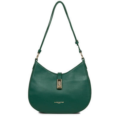 sac besace - foulonné milano #couleur_vert-paon
