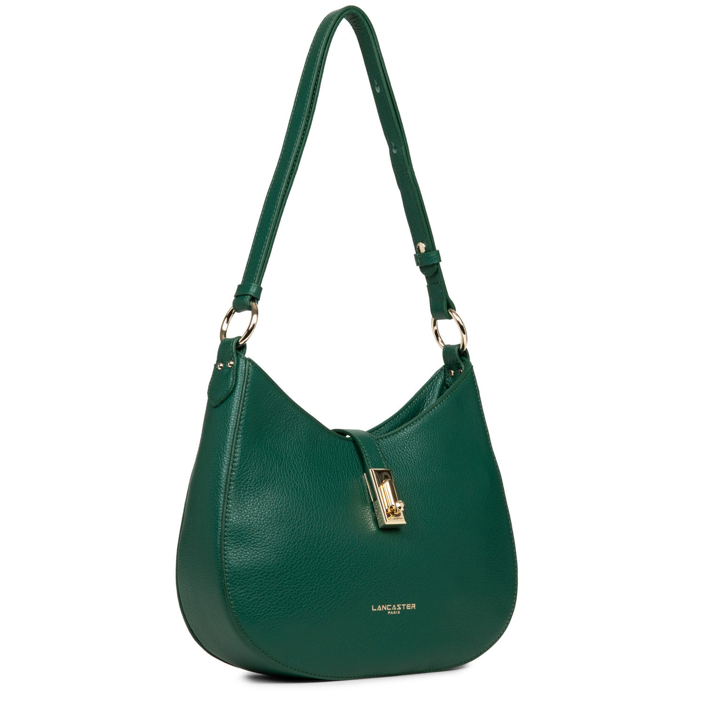 sac besace - foulonné milano #couleur_vert-paon