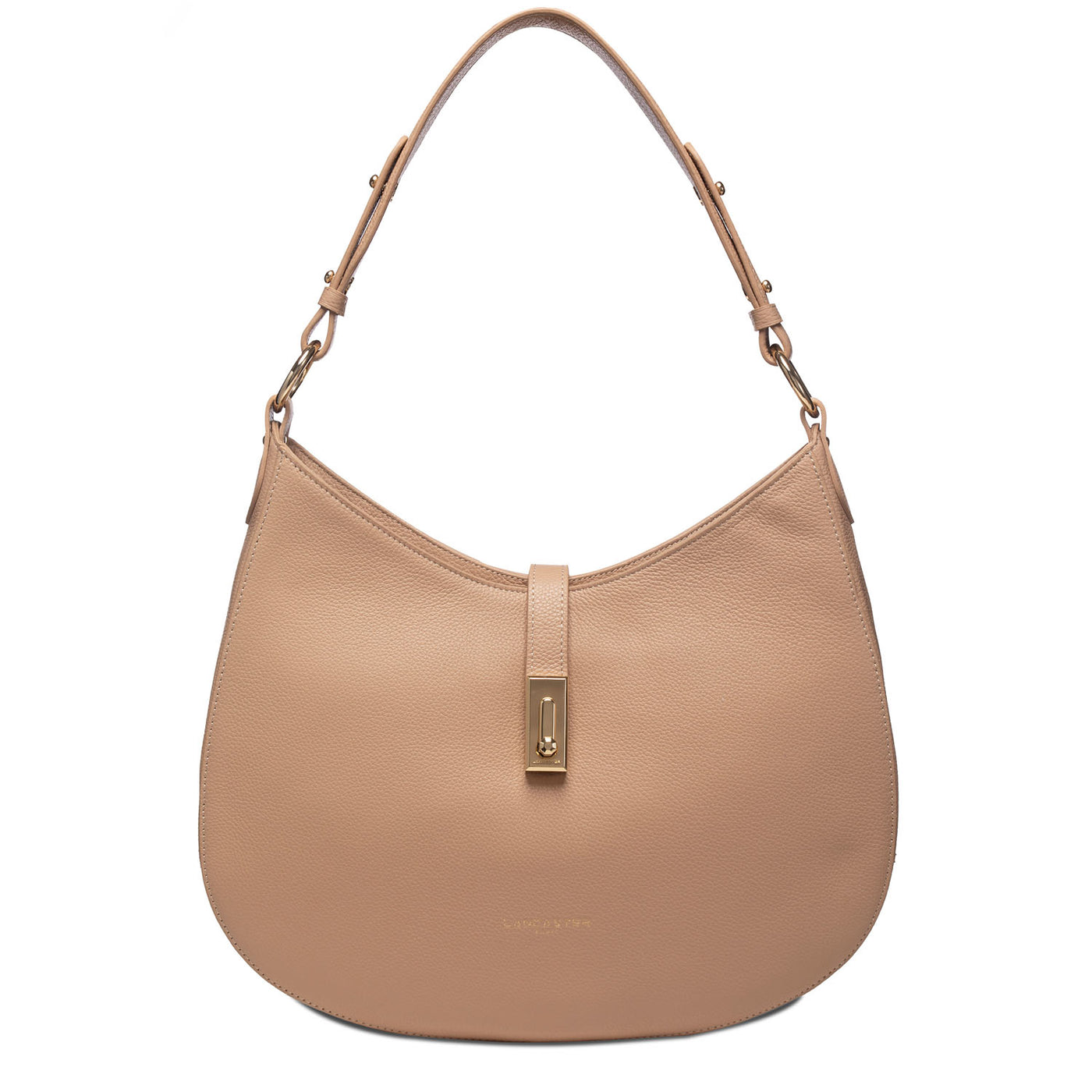 grand sac besace - foulonné milano #couleur_nude