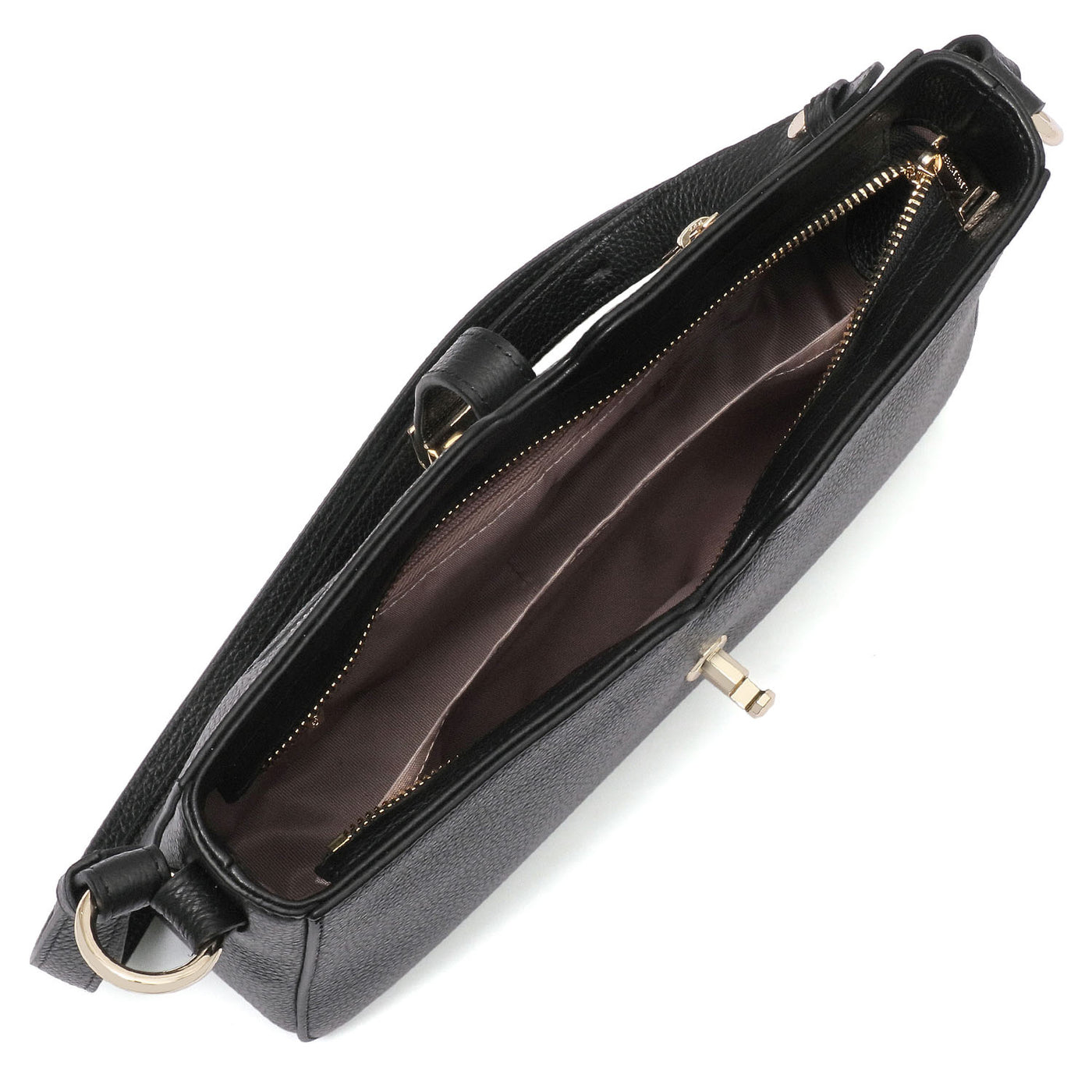 sac baguette - foulonne milano #couleur_noir