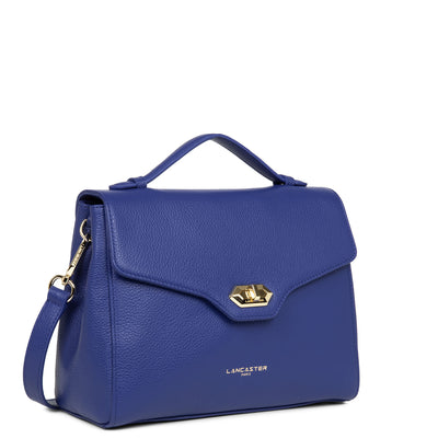 sac à main - foulonné milano #couleur_bleu-lectrique