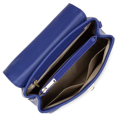 sac à main - foulonné milano #couleur_bleu-lectrique