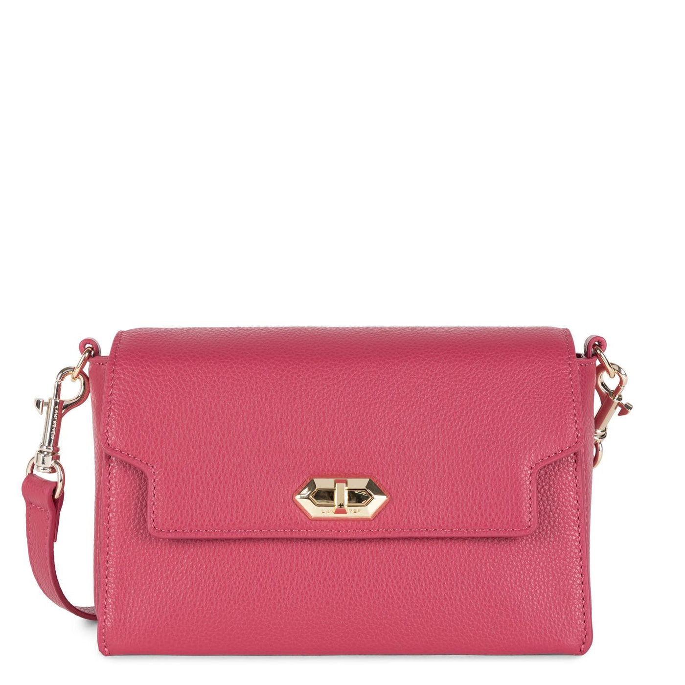 sac trotteur - foulonné milano #couleur_fuxia