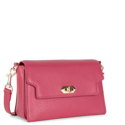 sac trotteur - foulonné milano #couleur_fuxia