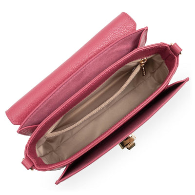 sac trotteur - foulonné milano #couleur_fuxia