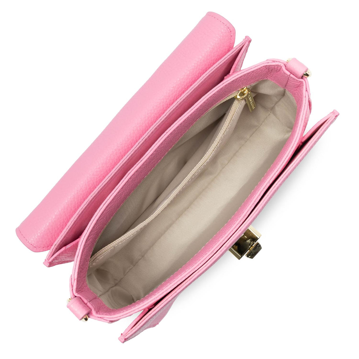 sac trotteur - foulonné milano #couleur_rose